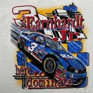 Vintage Dale Earnhardt Jr 3 ACDelco Racing T Shirt 2XL "Here‎ to Dominate"